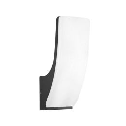 Italux OWL-61916-BK LED vonkajšie nástenné svietidlo Natan | 15W LED | 1350lm | 3000K