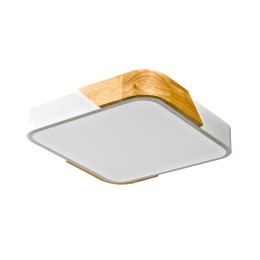 Italux PLF-13187-WH-WO LED prisadený luster Santer | 24W LED | 2400lm | 3000K