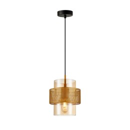 Italux PND-22132-1S-GD-AMB závesný luster Vinoti E27