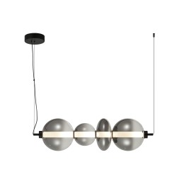 Italux PND-24352-36W-BK-SG LED závesný luster Sonte | 36W LED | 4425lm | 3000K