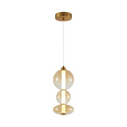 Italux PND-24352V-24W-AB-AMB LED závesný luster Sonte | 24W LED | 2686lm | 3000K