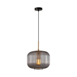 Italux PND-26476-1-BRO-SG závesný luster Gavino E27