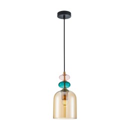 Italux PND-30263-1B-BRO-AMB závesný luster Busco E27
