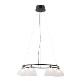 Italux PND-34374-6-BK LED závesný luster Montiela | 30W LED | 1544lm | 3000K