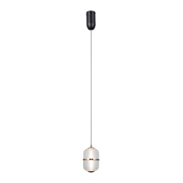 Italux PND-34375-1-BK LED závesný luster Alani | 6W LED | 588lm | 3000K