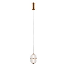 Italux PND-34375-1-HBR LED závesný luster Alani | 6W LED | 588lm | 3000K