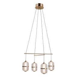 Italux PND-34375-4-HBR LED závesný luster Alani | 24W LED | 1931lm | 3000K