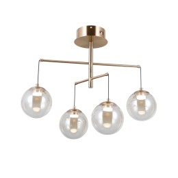 Italux PND-34381-4-HBR LED závesný luster Velada | 20W LED | 1810lm | 3000K