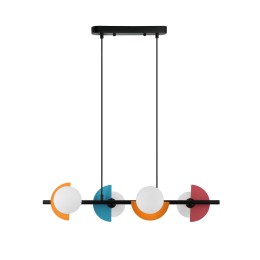 Italux PND-37482-4-MLTI závesný luster Nauti G9