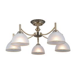 Italux PND-40653-5-ABR-WH  prisadený luster Fener | 40W E27