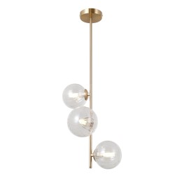 Italux PND-40717-3-HBR závesný luster Toledo G9