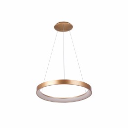 Italux PND-53675-048RPC-GD LED závesný luster Vico | 38W integrovaný LED zdroj | 4000lm | 3000+4000K