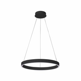 Italux PND-56215-060RPC-BK LED závesný luster Brasco Down | 40W integrovaný LED zdroj | 2400lm | 300