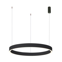 Italux PND-56215-080RPP-BK LED závesný luster Brasco Down | 60W integrovaný LED zdroj | 2900lm | 300
