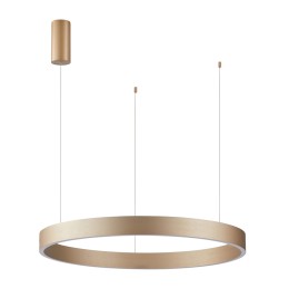 Italux PND-56215-080RPP-GD LED závesný luster Brasco Down | 60W integrovaný LED zdroj | 3000lm | 300