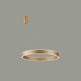 Italux PND-56215D-060RPP-GD LED závesný luster Brasco Up Down | 60W integrovaný LED zdroj | 2900lm |