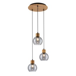 Italux PND-67505-3-WD závesný luster Velma | 40W E27