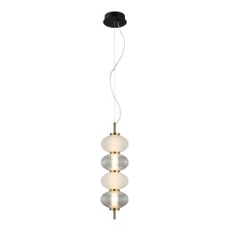 Italux PND-84938-4V-BK LED závesný luster Testa | 16W LED | 1000lm | 3000K