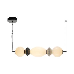 Italux PND-94921-3A-BK  LED závesný luster Balos | 14W integrovaný LED zdroj | 3000K