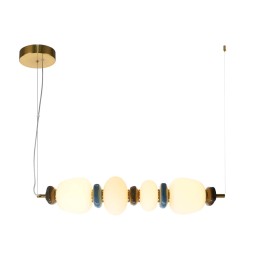 Italux PND-94981-4C-GD LED závesný luster Evans | 22W integrovaný LED zdroj | 3000K