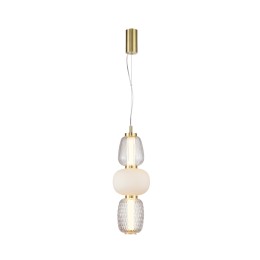 Italux PND-98374-28W-GD LED závesný luster Eris | 28W LED | 3748lm | 3000K
