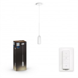 Philips Hue 43006/31 / P6 LED závesné svietidlo Devo 1x9,5W | E27 | 2200-6500K