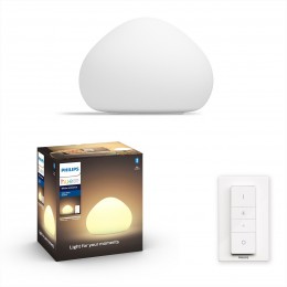Philips Hue 44401/56 / P6 LED stolná lampička Wellner 1x9,5W | E27 | 2200-6500K
