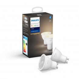 Philips Hue 8718699629311 sada 2x LED žiarovka 1x5,2W | GU10 | 2700K