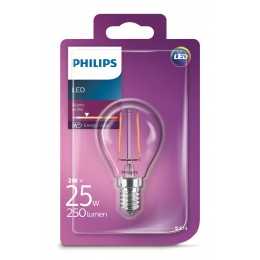 Philips 101383281 LED žiarovka Classic 1x2W | E14 | 2700K