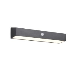 Trio TR23306102 LED solárne vonkajšie nástenné svietidlo SILVES | 6W integrovaný LED zdroj | 700lm