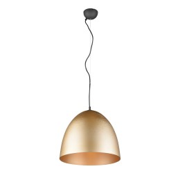 Trio R30661908 závesné stropné svietidlo Tilda 1x40W | E27 - nastaviteľná výška, mosadz