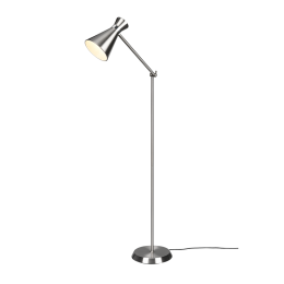 Trio R40781007 stojacie svietidlo Enzo 1x10W | E27 - nožný spínač, nikel
