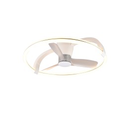Trio R64262131 LED ventilátor s osvetlením STOCKHOLM | 37W integrovaný LED zdroj | 4300lm | 2700-650