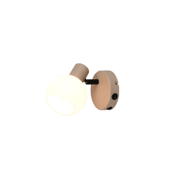 Trio TR86371743 bodové nástenné svietidlo BOBA  | 10W E14