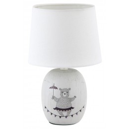 RABALUX 4607 Dorka textilná lampička E14 1x40W šedá