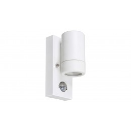 Rabalux 8838 Medina exteriérové nástenné svietidlo so senzorom biele GU10 max 10W IP44