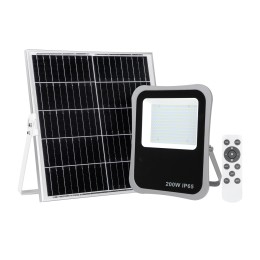 Italux SLR-73142-200W LED solárne reflektor Bares | 200W integrovaný LED zdroj | 1670lm