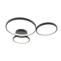 Italux SPL-20452-3-BK LED prisadený luster Maver | 40W LED | 2100lm | 3000-6000K