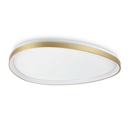Ideal lux 328096 LED prisadený luster GEMINI ON-OFF | 41W integrovaný LED zdroj | 5400lm | 3000K