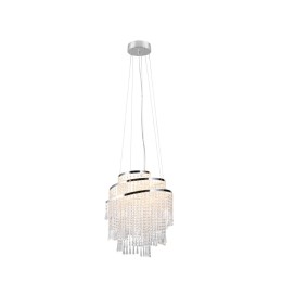 Trio Reality TR37349106 LED závesný luster POMP | 38W integrovaný LED zdroj | 5500lm | 2700-6500K