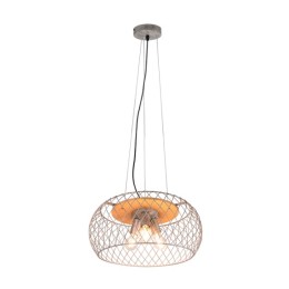 Trio 311100367 závesné stropné svietidlo Tamil 3x40W | E27 - nastaviteľná výška, nikel