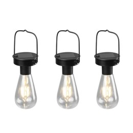 Trio R35146132 LED solárne vonkajšie svietidlá set Campus 3x0,1W | IP44