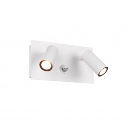 Trio 222960231 LED vonkajšia nástenná lampa so senzorom Tunga 2x3,5W | 840lm | 3000K | IP54