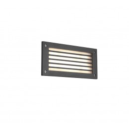 Trio 251160142 LED vonkajšie nástenné svietidlo Hardey 1X9W | 900lm | 3000K | IP44