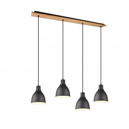 Trio 310700432 závesný luster Henley 4x40W | E27