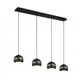 Trio 313300432 závesný luster Fletcher 4x40W | E14