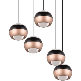 Trio SELECT T344430532 LED závesný luster ORBIT | 5x8W integrovaný LED zdroj | 5x960lm | 2300+300