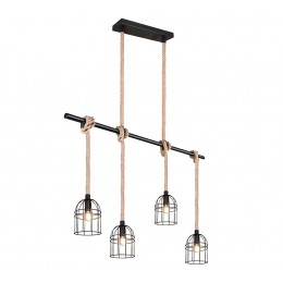 Trio R30444032 závesný luster Wodan 4x10W | E14