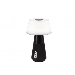 Trio R52041142 LED stolná lampa s reproduktorom DJ 1x4,5W | 600lm | 2700-4500-6500K | IP20
