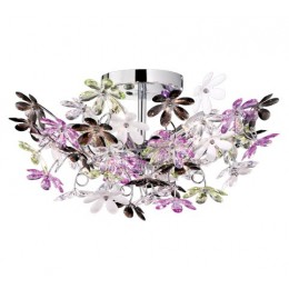 TRIO R60014017 Flower stropné svietidlo E14 4x40W